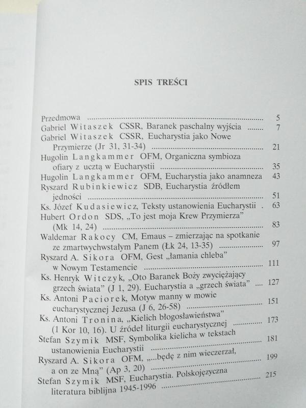 Biblia o Eucharystii (Biblija apie Eucharistiją) - Autorių Kolektyvas, knyga 3