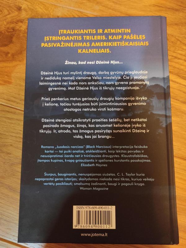 Apgaulė - C. L. Taylor, knyga 3