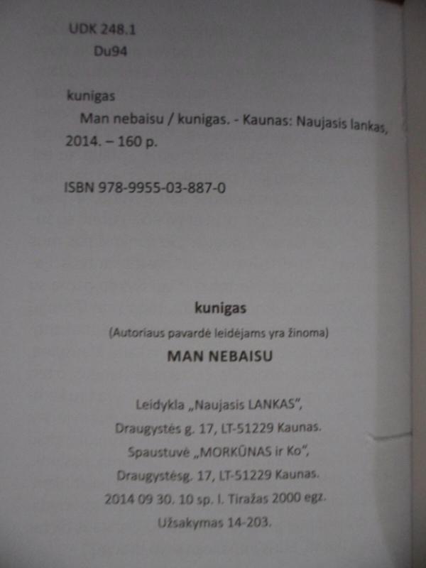 man nebaisu - Autorių Kolektyvas, knyga 2