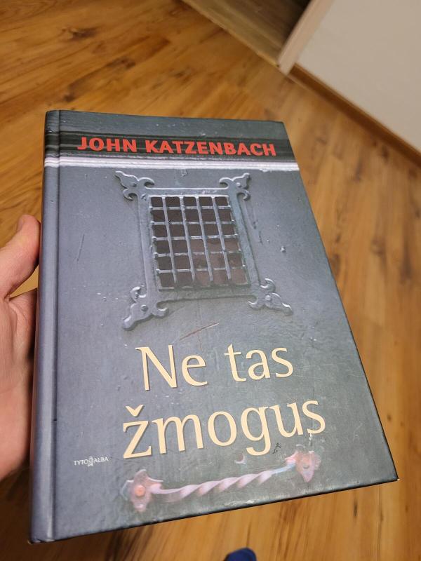 Ne tas žmogus - John Katzenbach, knyga 3