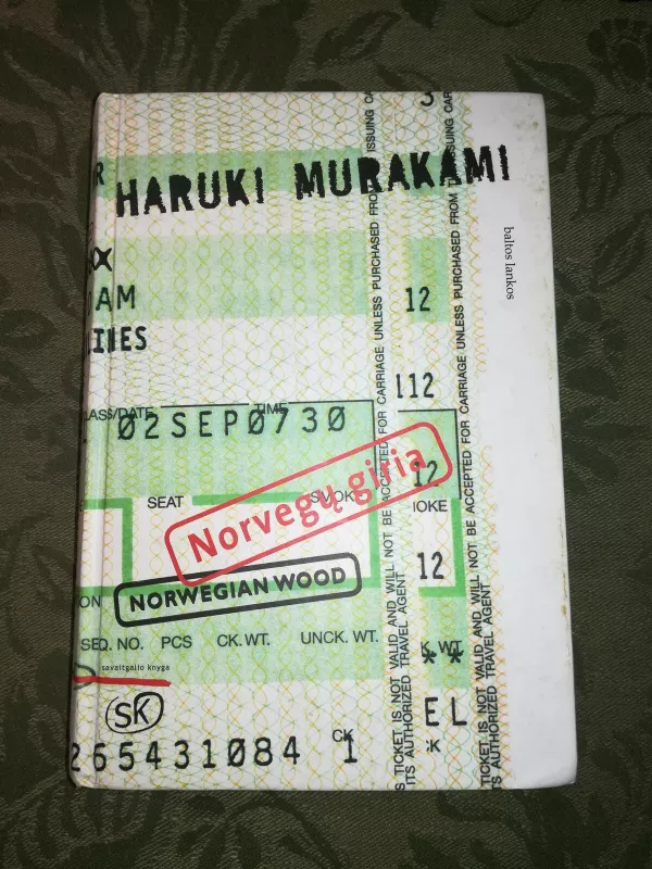 Norvegų giria - Haruki Murakami, knyga 5