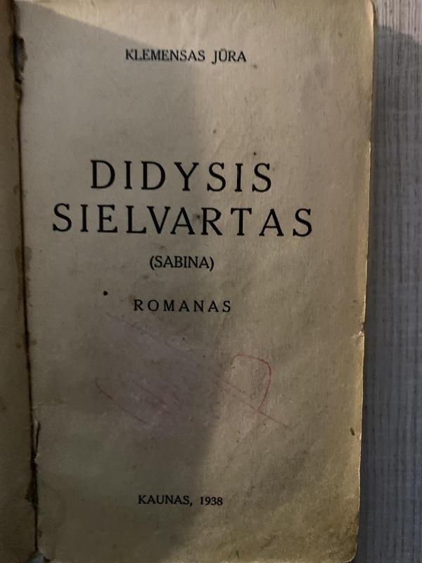 Didysis sielvartas - Klemensas Jūra, knyga 5