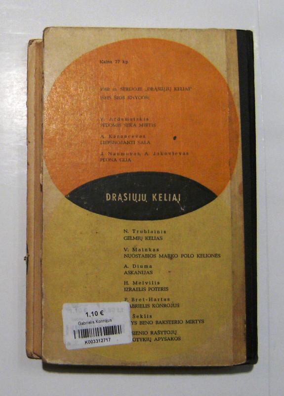 Gabrielis Konrojus - Frensis Bret-Hartas, knyga 6