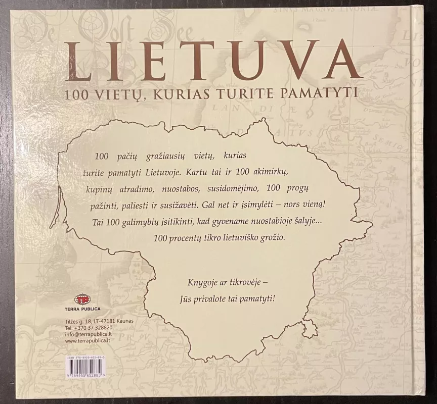 Lietuva 100 vietų, kurias turite pamatyti - Vytautas Kandrotas, knyga 3