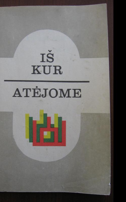 Iš kur atėjome - A. Nekrošienė, knyga 2