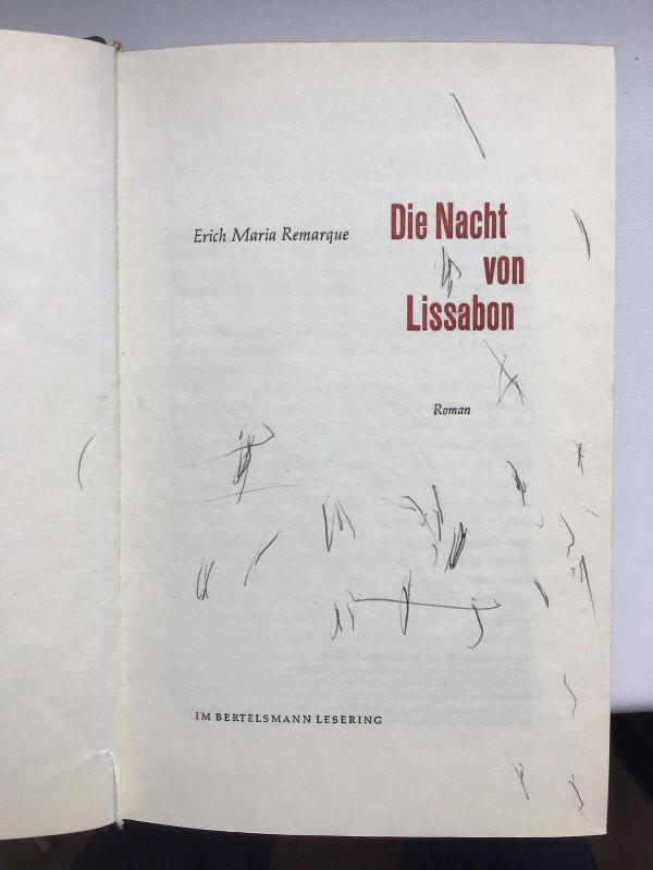 Die Nacht von Lissabon - Erich Maria Remarque, knyga 2