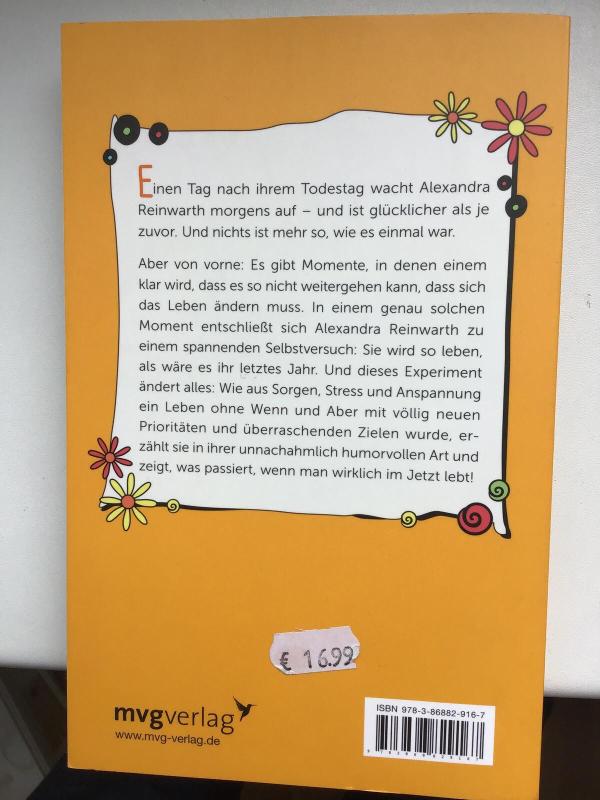 Das Leben ist zu kurz für später - Alexandra Reinwarth, knyga 2