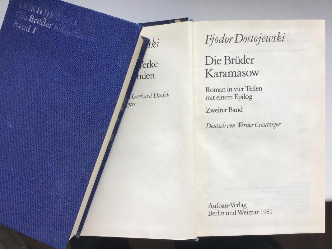 Die Brüder Karamazow. 2 Bände. - Fiodoras Dostojevskis, knyga 2