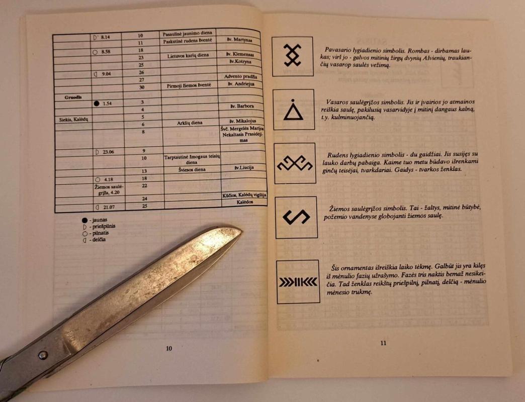 Lietuviškasis mėnulio išminties kalendorius 1994 - Libertas Klimka, knyga 4