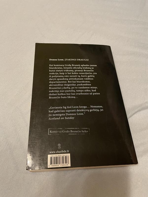 Įtakingi draugai - Donna Leon, knyga 2