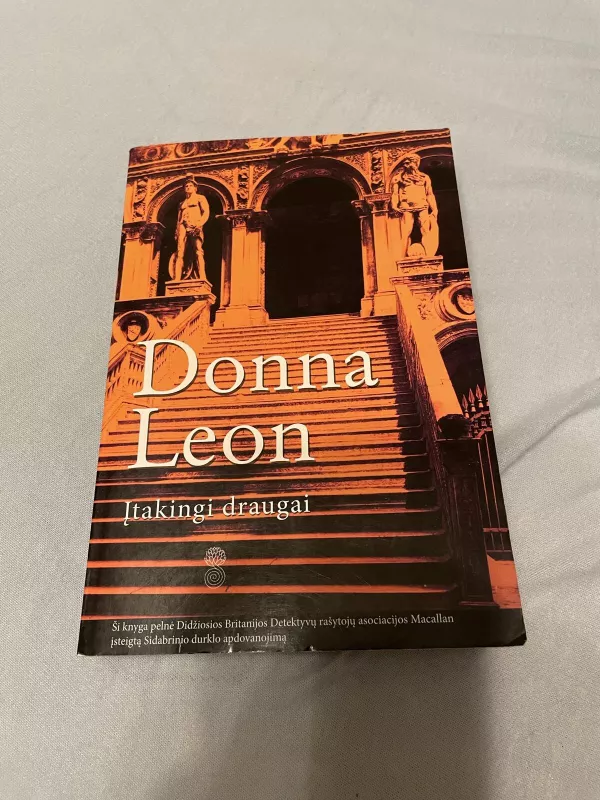Įtakingi draugai - Donna Leon, knyga 3