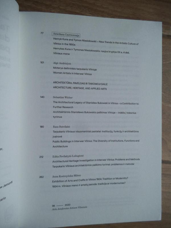 Tarpukario Vilnius: dailės ir architektūros pavidalai 1919-1939 metais - Autorių Kolektyvas, knyga 3