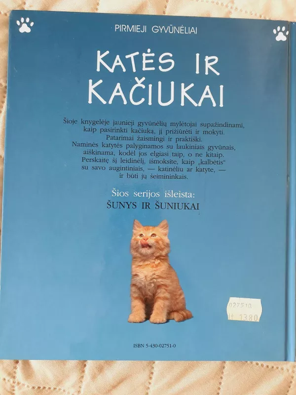 Katės ir kačiukai - Katherine Starke, knyga 5