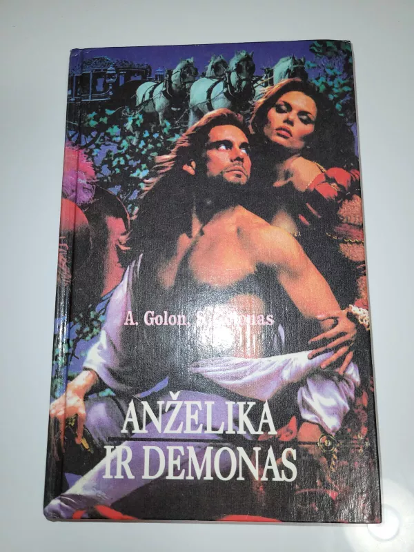 Anželika ir demonas - Ana Golon, Seržas  Golon, knyga 2