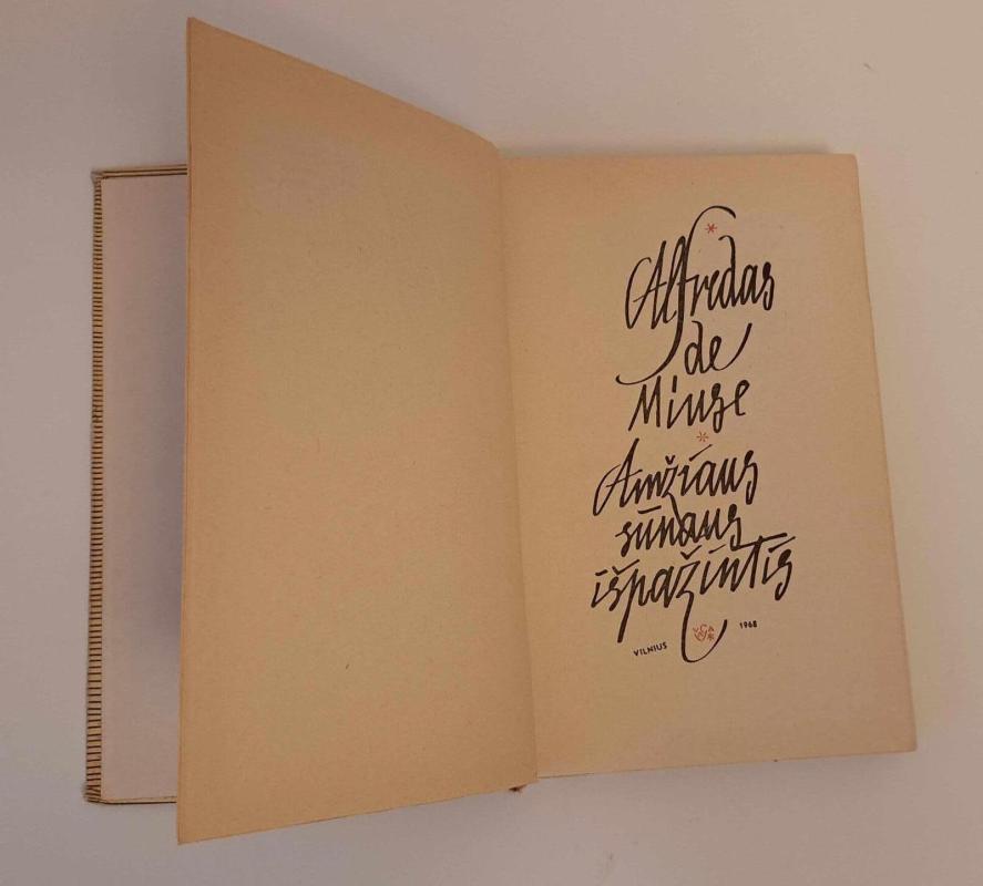 Amžiaus sūnaus išpažintis - Alfredas De Miuse, knyga 4