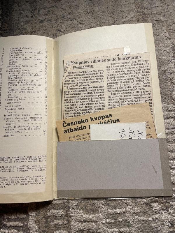 Insekticidiniai augalai ir ju naudojimas - A. Vasina, knyga 3