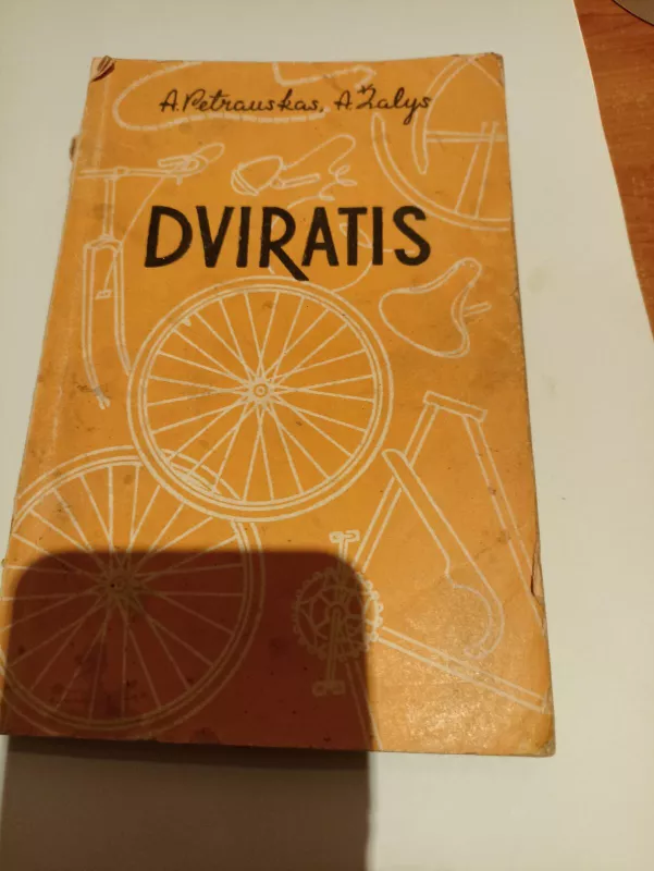 Dviratis - A. Petrauskas, knyga