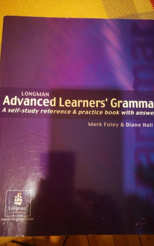 Advanced Learners Grammar - Diane Hall, knyga
