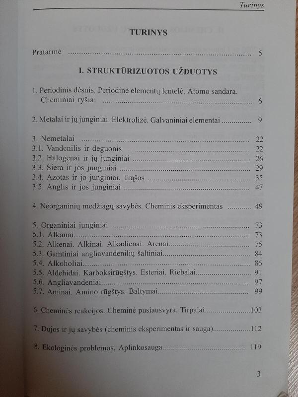 Chemija. Struktūrizuotos užduotys - Autorių Kolektyvas, knyga 5
