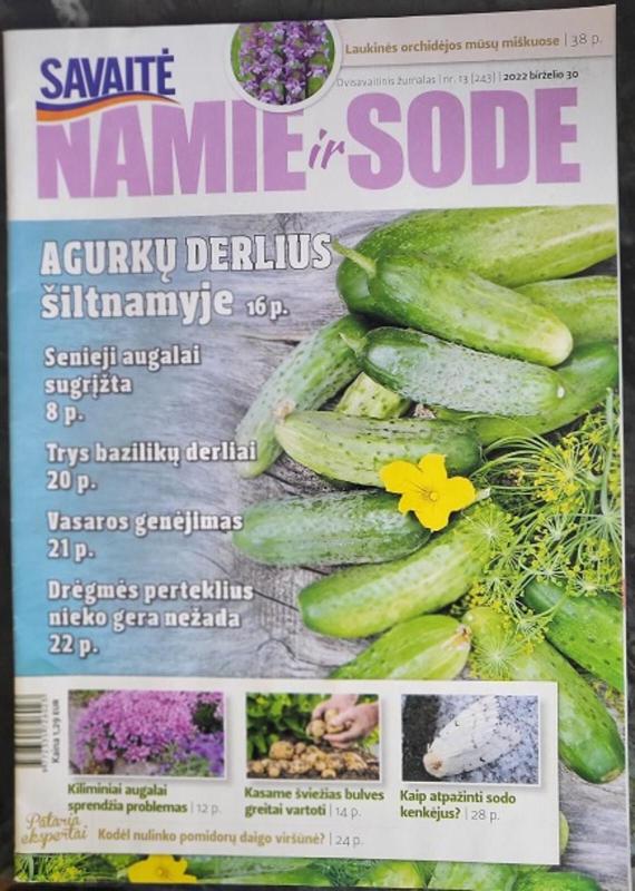 Savaitė Namie ir sode 2022 m. Nr. 11(241), 13 (243) - Autorių Kolektyvas, knyga 2