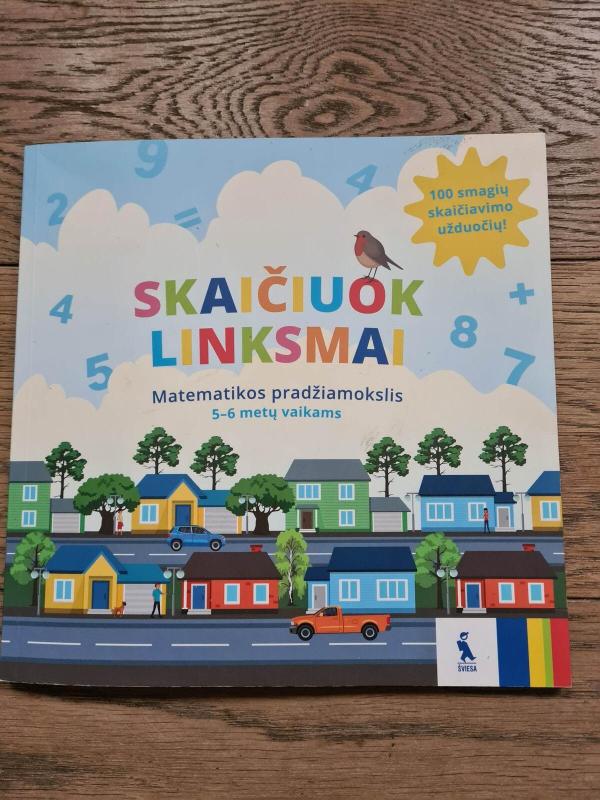 Skaičiuok linksmai. Matematikos pradžiamokslis 5-6 metų vaikams - Andželika Žilinskienė, Ingrida Norkaitienė, knyga 2