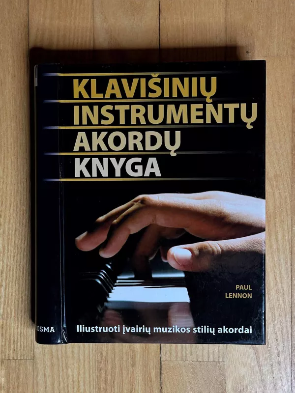 Klavišinių instrumentų akordų knyga - Paul Lennon, knyga