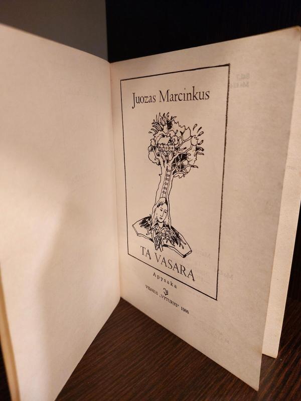 Tą vasarą - Juozas Marcinkus, knyga 3