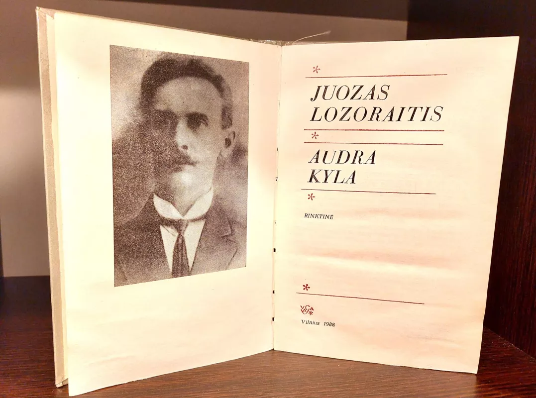 Audra kyla - Juozas Lozoraitis, knyga 3