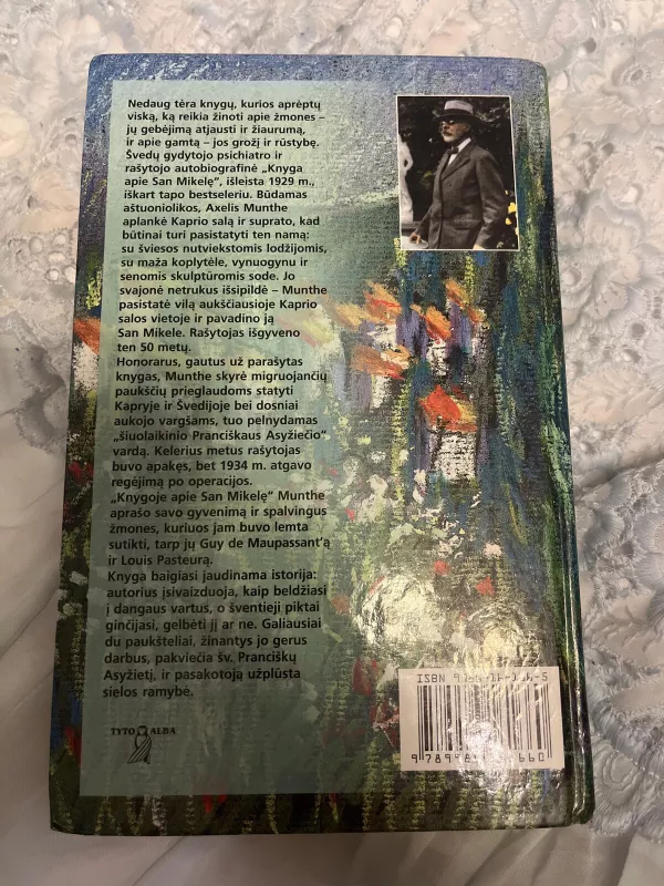 Knyga apie San Mikelę. Pegaso kolekcija - Axel Munthe, knyga 3