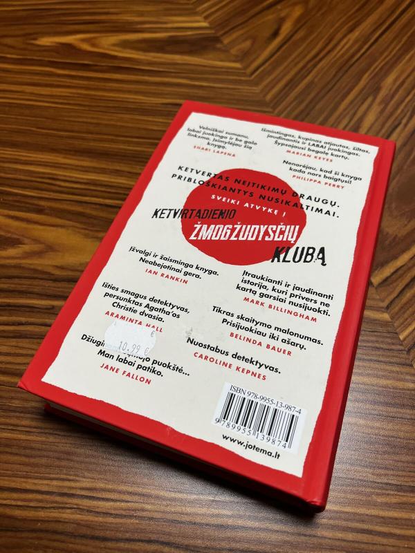 Ketvirtadienio žmogžudysčių klubas - Richard Osman, knyga 2