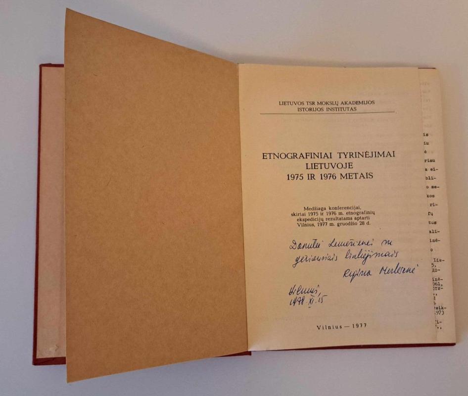 Etnografiniai tyrinėjimai Lietuvoje 1975 ir 1976 m. - Autorių Kolektyvas, knyga 3