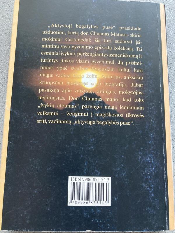 Aktyvioji begalybės pusė - Carlos Castaneda, knyga 2