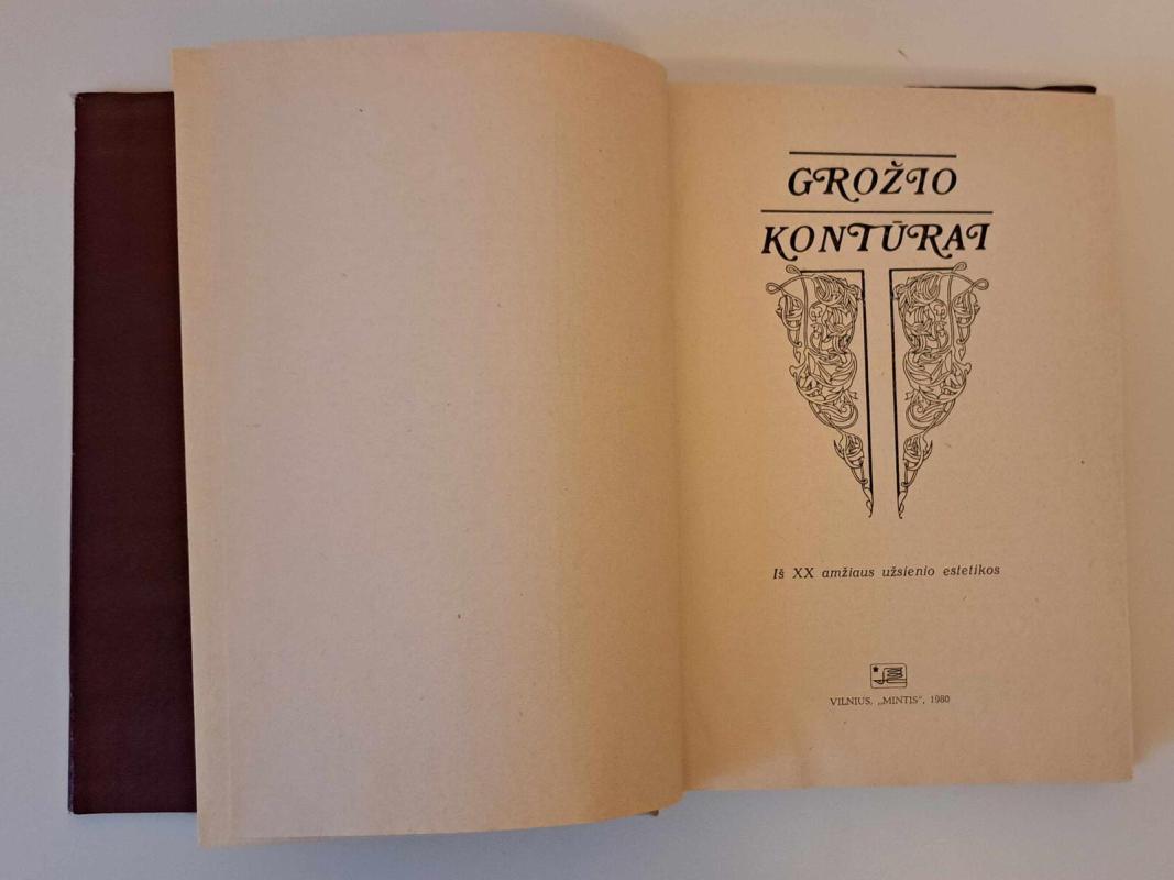 Grožio kontūrai - B. Kuzmickas, knyga 3