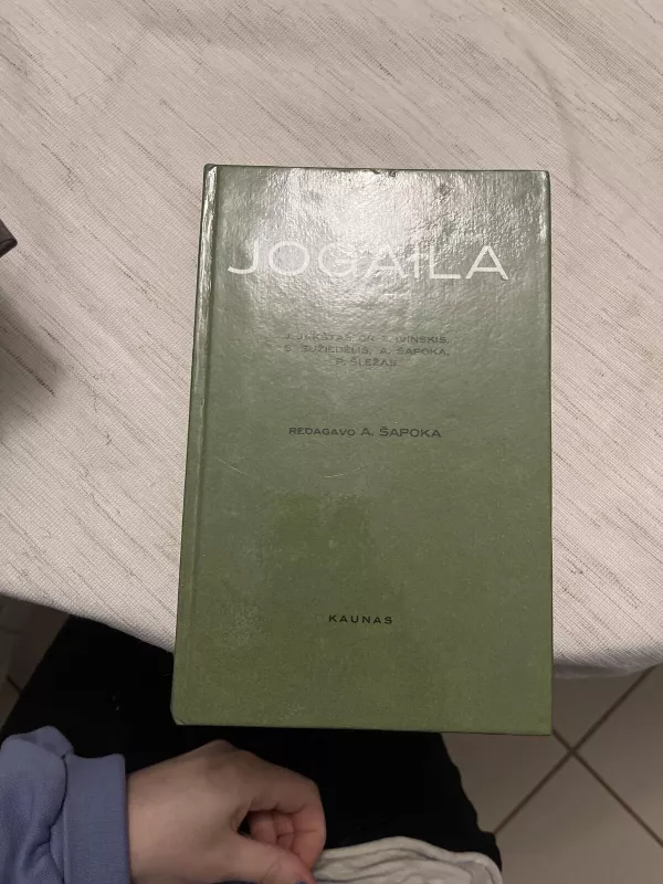 Jogaila - Adolfas Šapoka, knyga 3