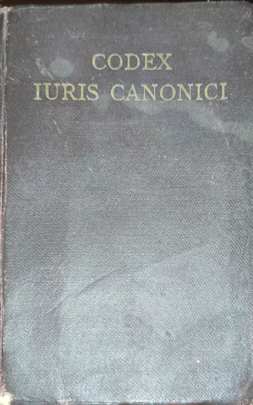 Codex Iuris Canonici / Kanonų teisės kodeksas - Autorių Kolektyvas, knyga 2