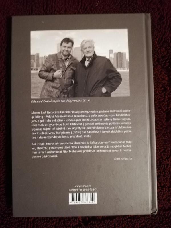 Pokalbiai nesilaikant protokolo. - Valdas Adamkus, knyga 4