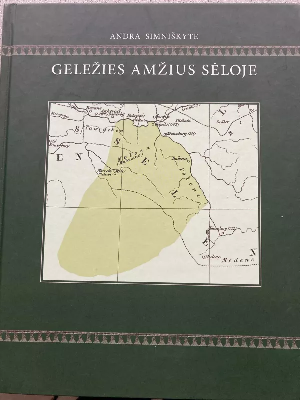 Geležies amžius Sėloje - Andra Simniškytė, knyga