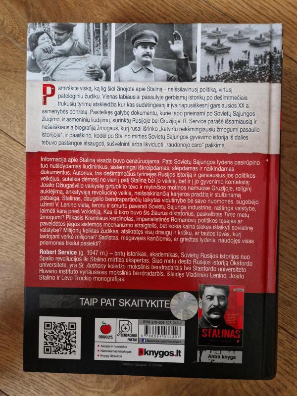 STALINAS: Raudonojo Caro biografija (Piram dalis) - Robert Service, knyga 2