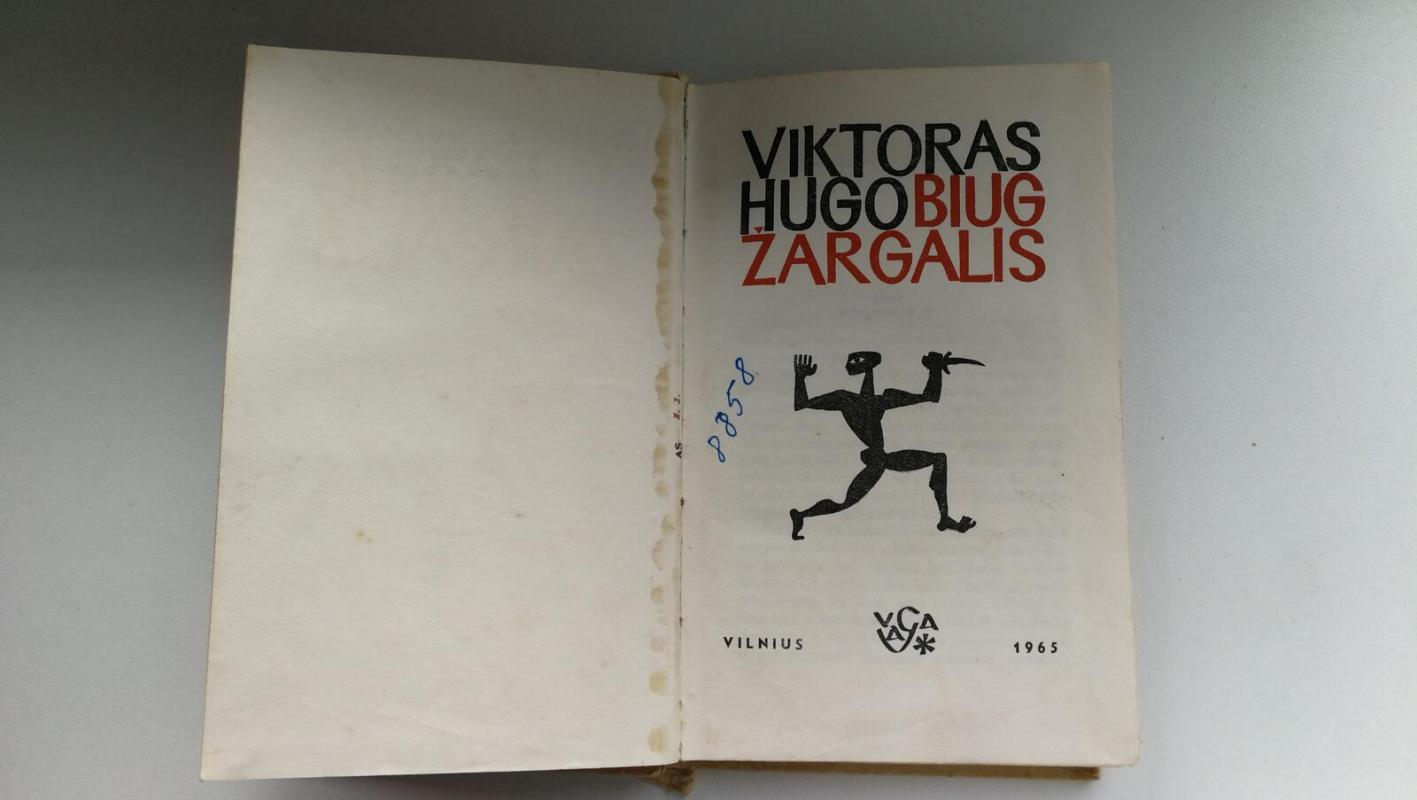 Biug-Žargalis - Viktoras Hugo, knyga 3