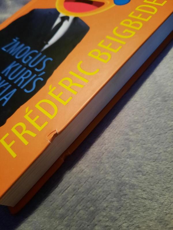 Žmogus, kuris verkia iš juoko - Frederic Beigbeder, knyga 2