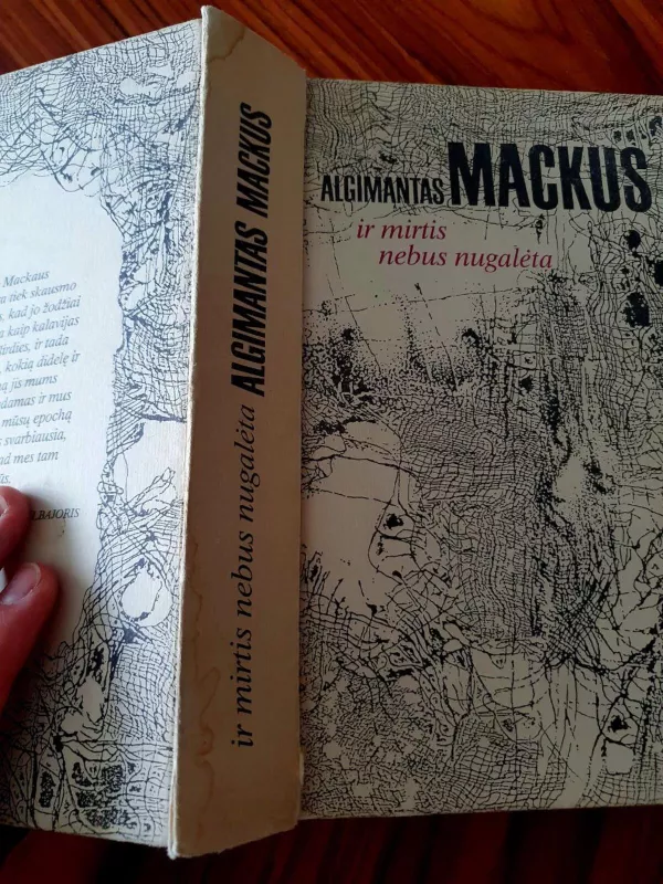 Ir mirtis nebus nugalėta - Algimantas Mackus, knyga