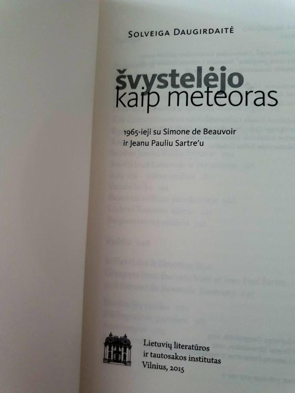 Švystelėjo kaip meteoras - Solveiga Daugirdaitė, knyga 2
