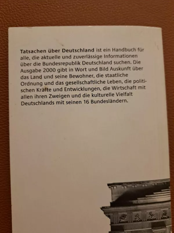 Tatsachen uber Deutschland - Autorių Kolektyvas, knyga 3