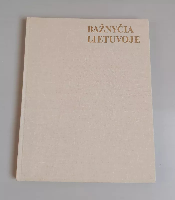 Bažnyčia Lietuvoje - Autorių Kolektyvas, knyga