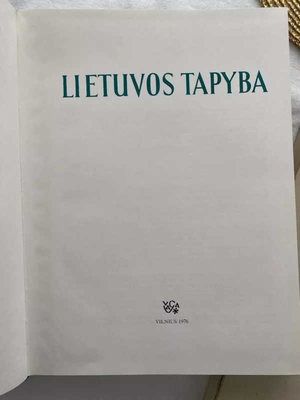 Lietuvos tapyba - tapyba Lietuvos, knyga 4