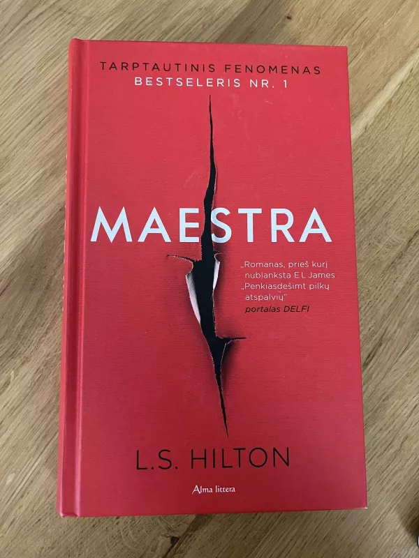 Maestra - L.S. Hilton, knyga 2