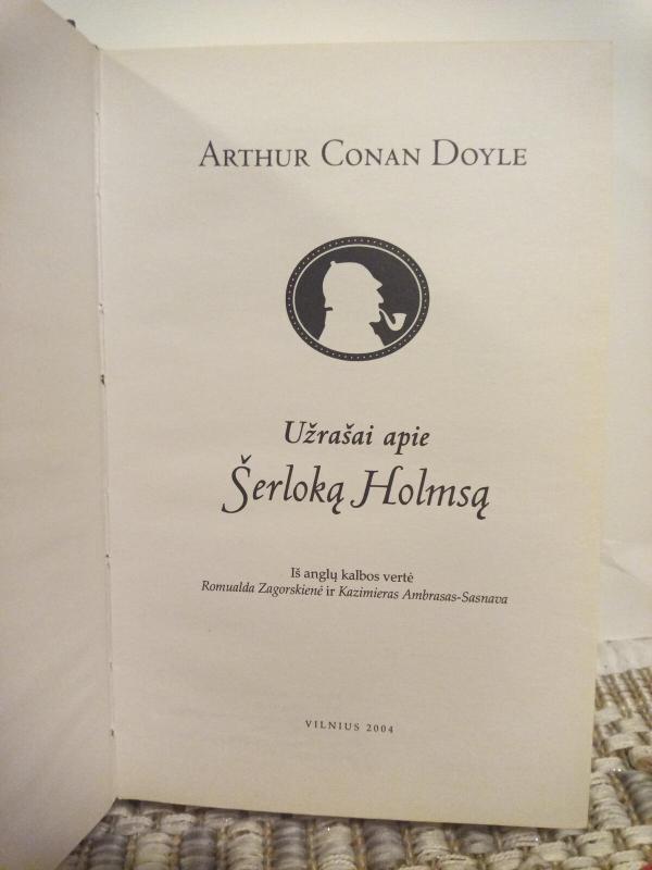 Užrašai apie Šerloką Holmsą - Arthur Conan Doyle, knyga 4