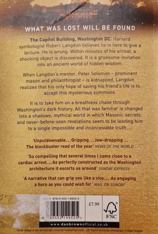 The Lost Symbol - Dan Brown, knyga 2