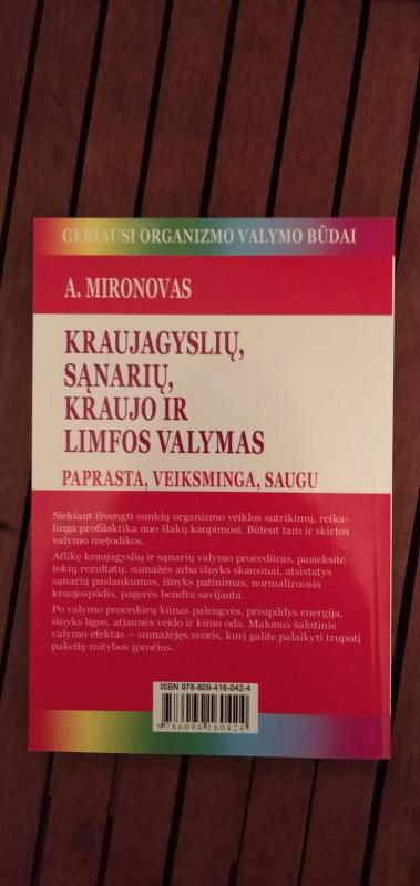 Kraujagyslių, sąnarių, kraujo ir limfos valymas - Andrejus Mironovas, knyga 2
