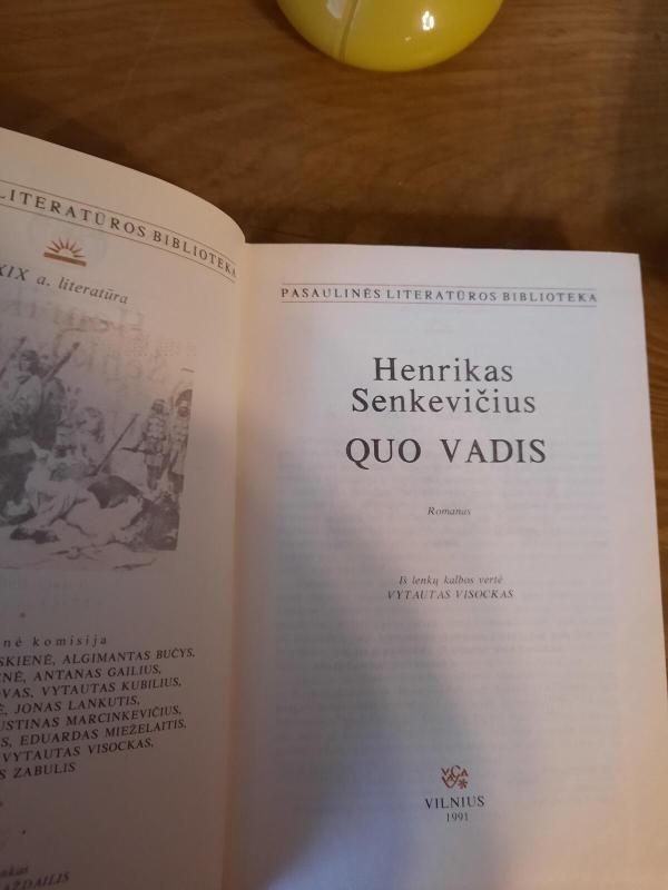 Quo vadis - Henrikas Senkevičius, knyga 2